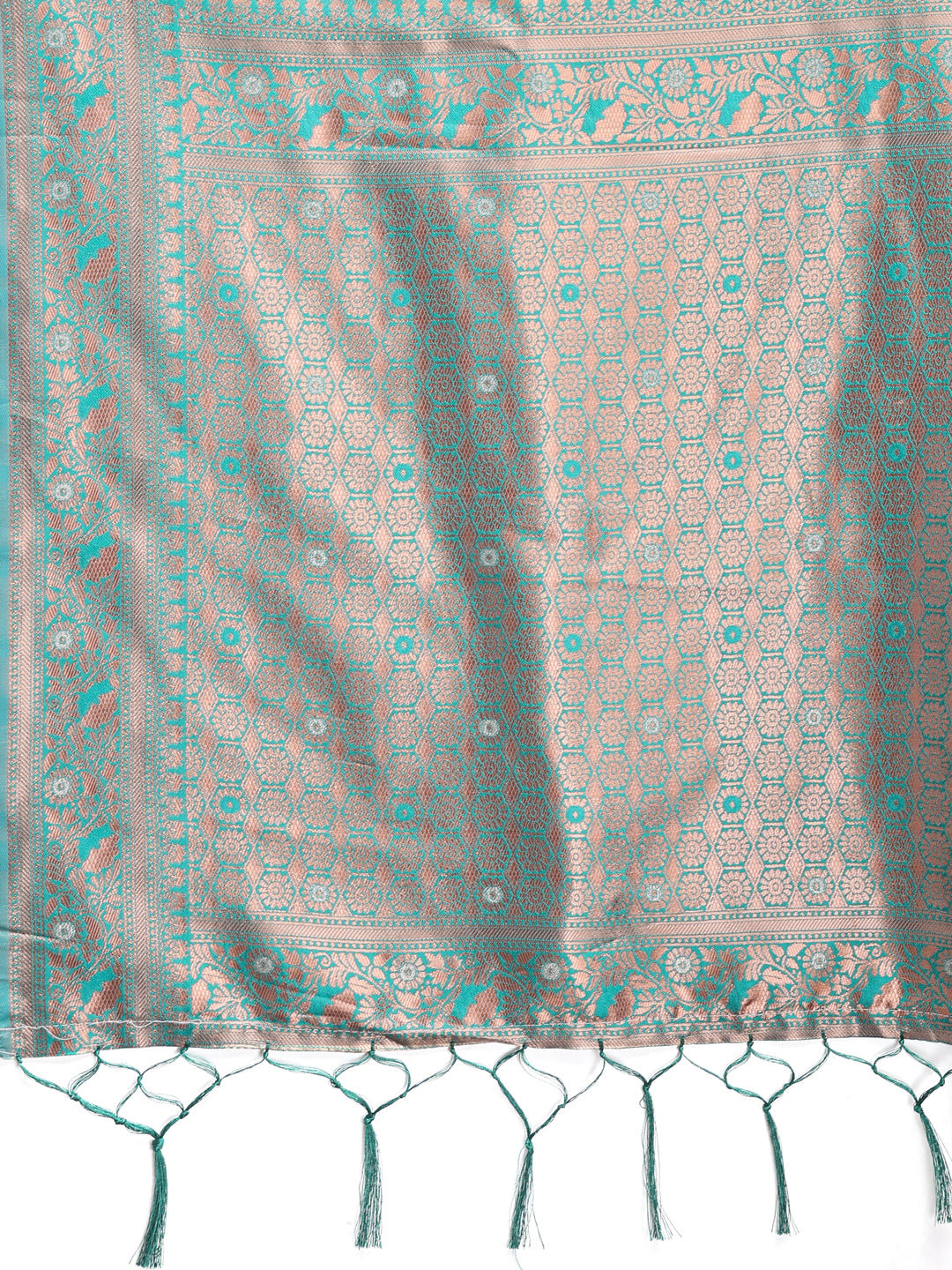 Astita Elegant Light Green Cotton Saree with Contrast Pallu – Perfect Blend of Tradition & Comfort