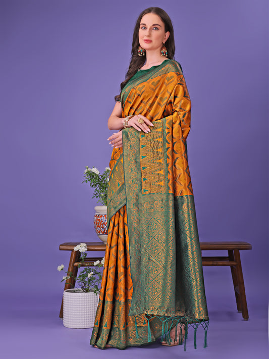 Astita Radiant Lichi Silk Saree – A Touch of Royalty in Every Thread
