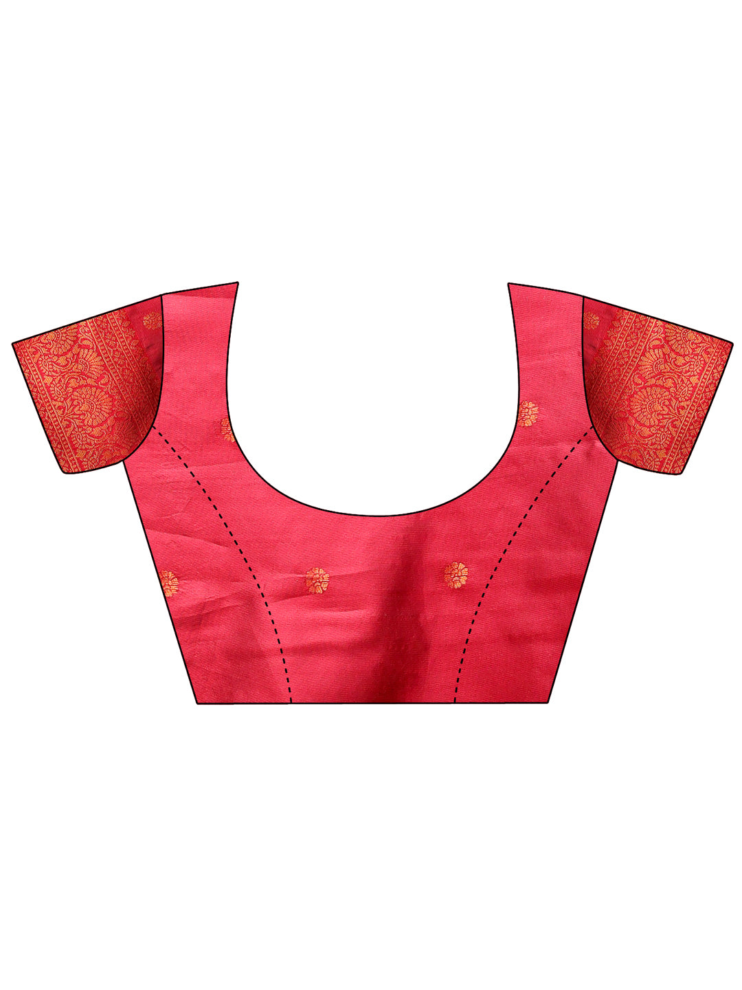 Astita Majestic Red & Grey Silk Saree with Rich Woven Pallu – A Regal Touch for Special Moments