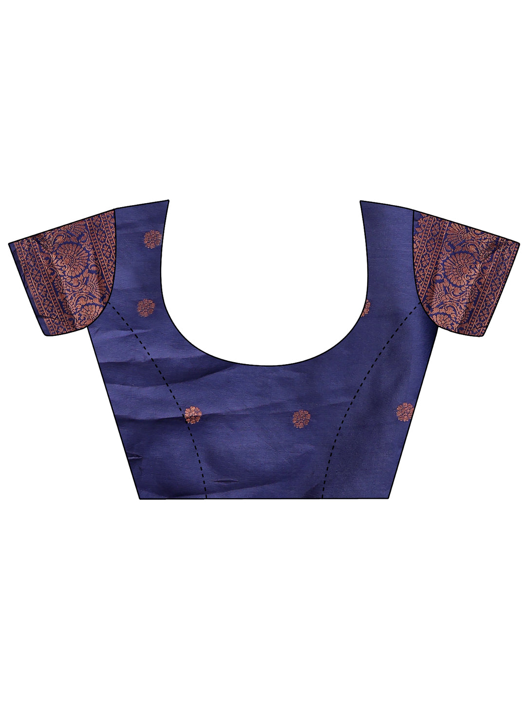 Astita Majestic Red & Sky Blue Silk Saree with Rich Woven Pallu – A Regal Touch for Special Moments