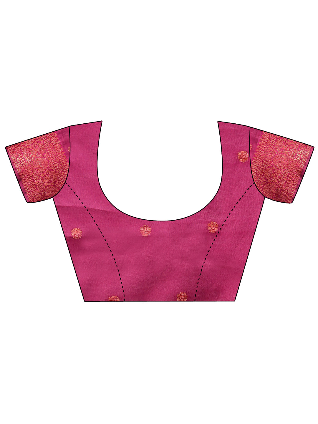 Astita Majestic Red & Light Pink Silk Saree with Rich Woven Pallu – A Regal Touch for Special Moments