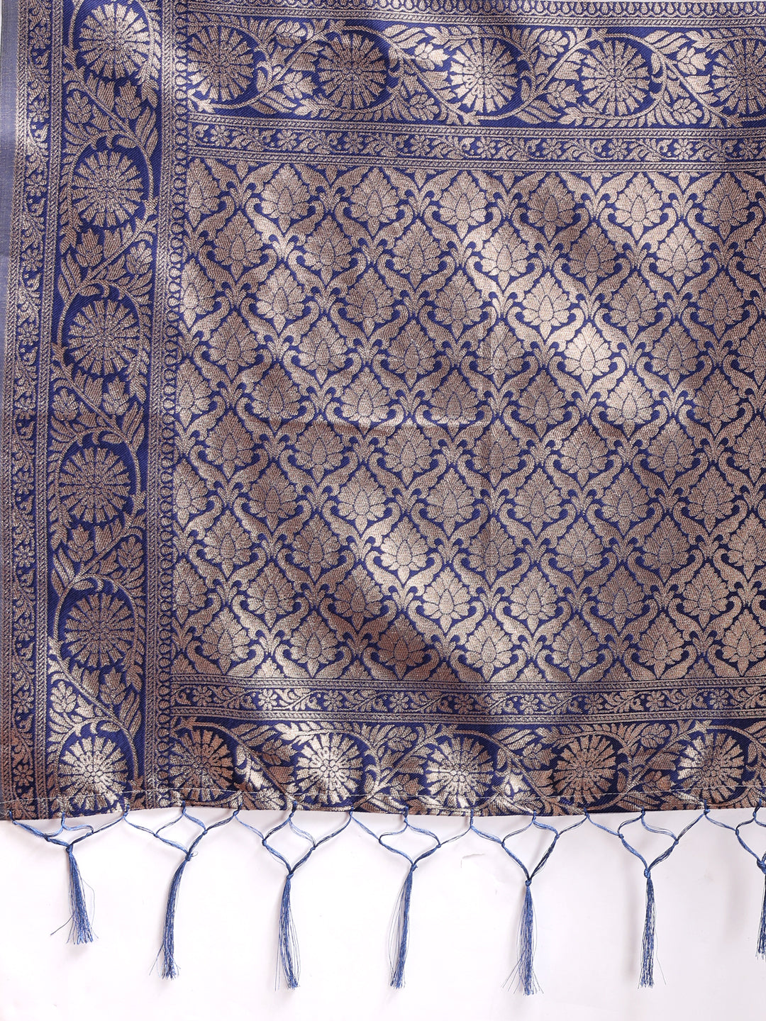 Astita White & Maroon Woven Linen Cotton Saree with Rich Zari Border – Soft Festive Wear Saree for Women