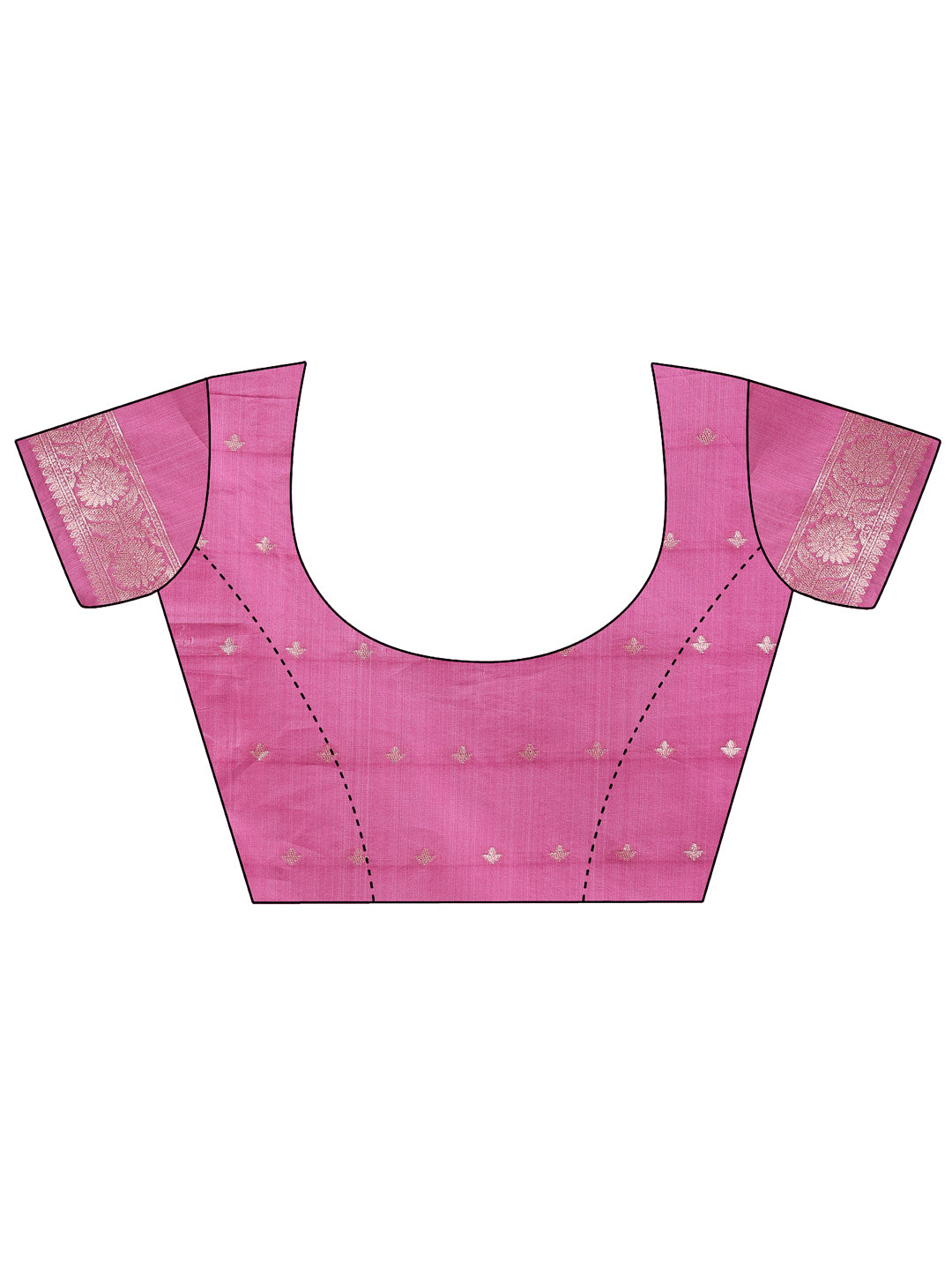 Astita Pink Linen Saree with Rich Woven Zari Work β Elegant Ethnic Saree for Festive & Office Wear