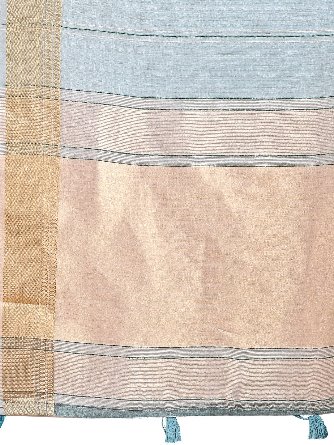 Astita Elegant Grey and Gold Organza Saree – Sheer Sophistication for Modern Celebrations
