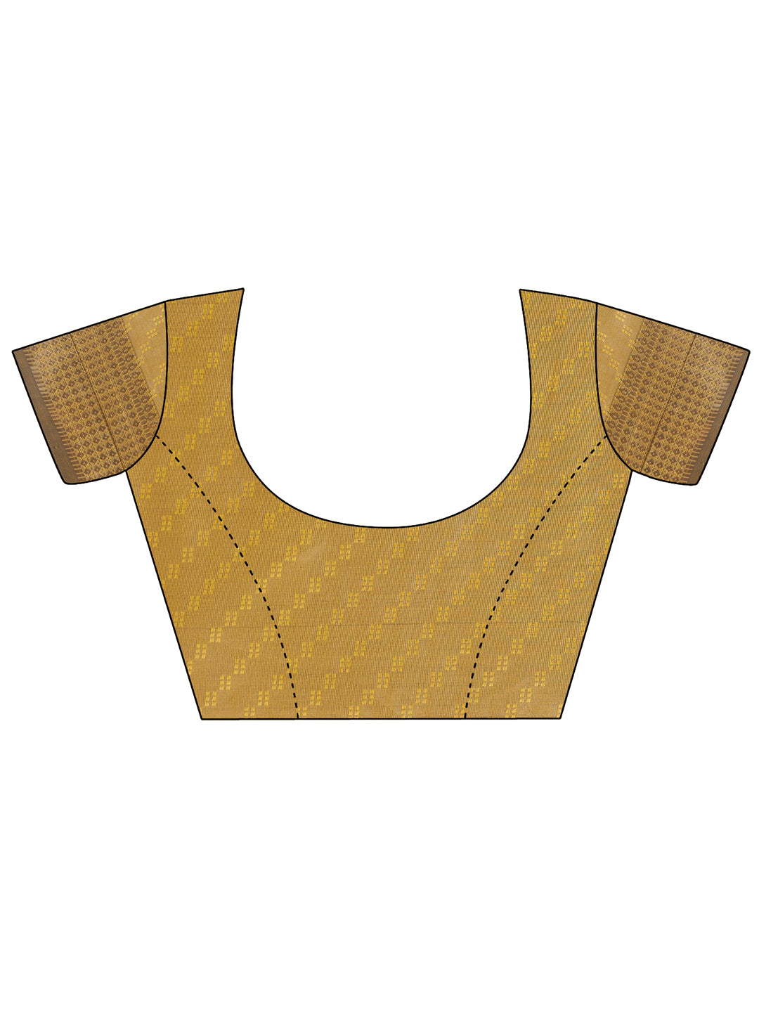 Astita Graceful Mustard Organza Saree with Rich Golden Zari Border | Elegant Party Wear Saree with Blouse Piece