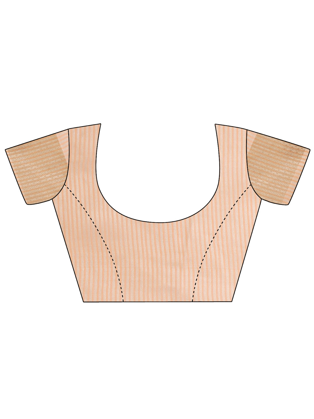 Astita Elegant Orange Organza Saree – Sheer Sophistication for Timeless Beauty