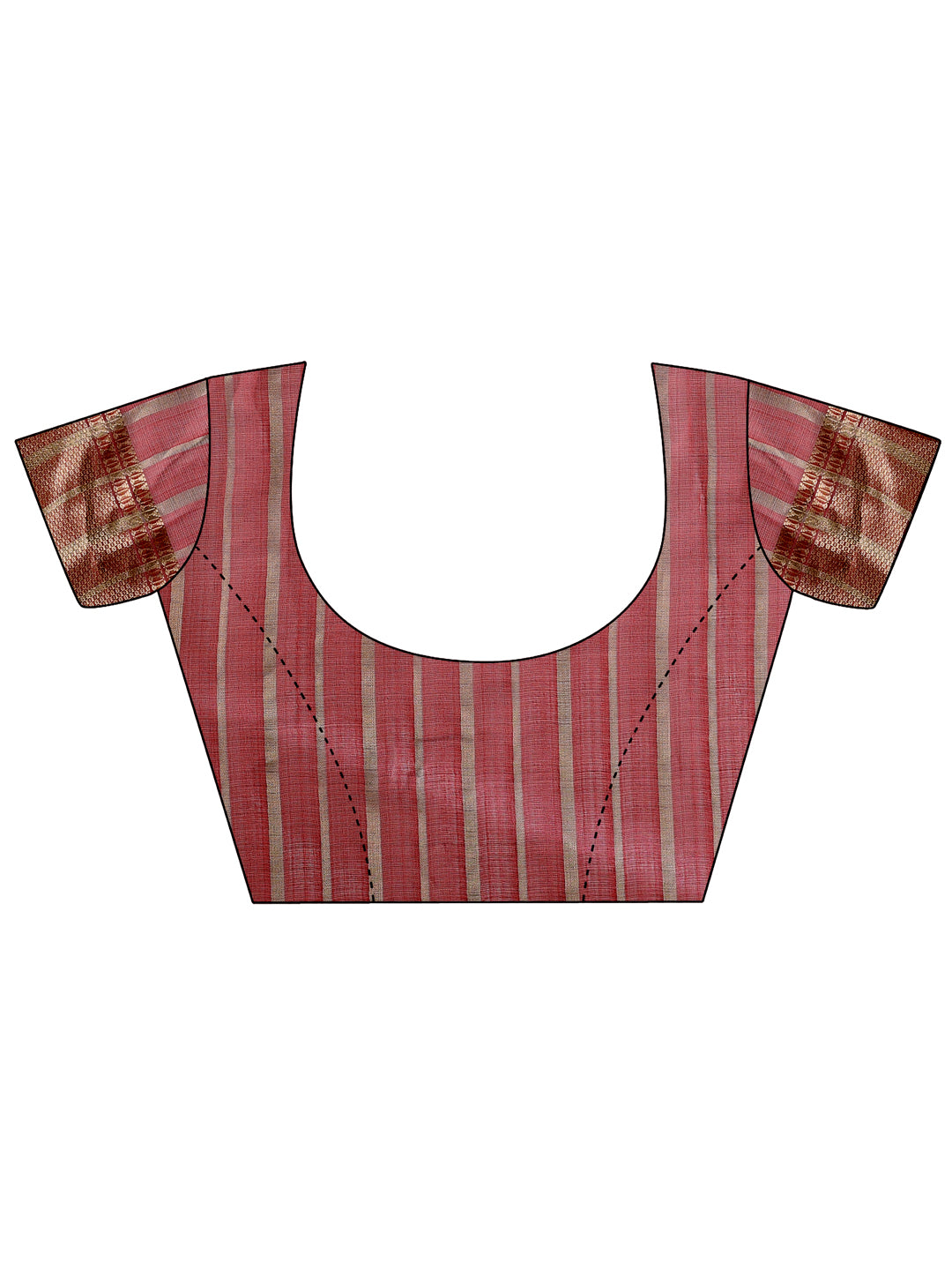 Maroon Organza Saree with Golden Border – Bold Elegance in Every Drape