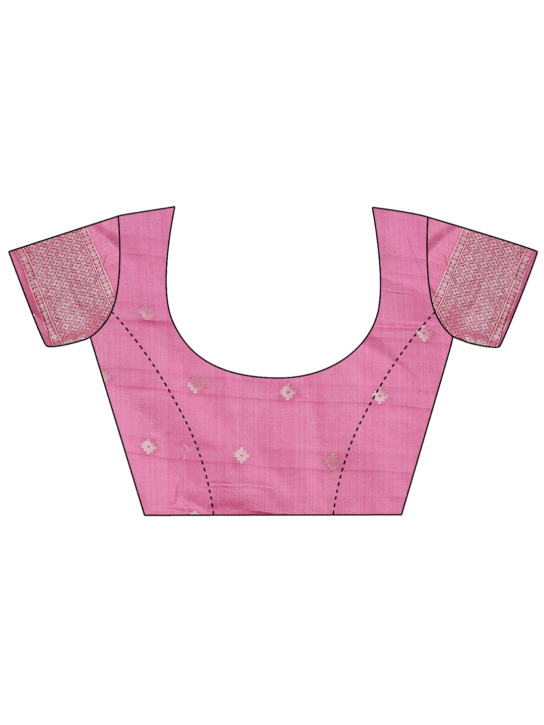 Astita Grace in Every Thread: Pink Patola Linen Cotton Saree Woven with Cultural Elegance