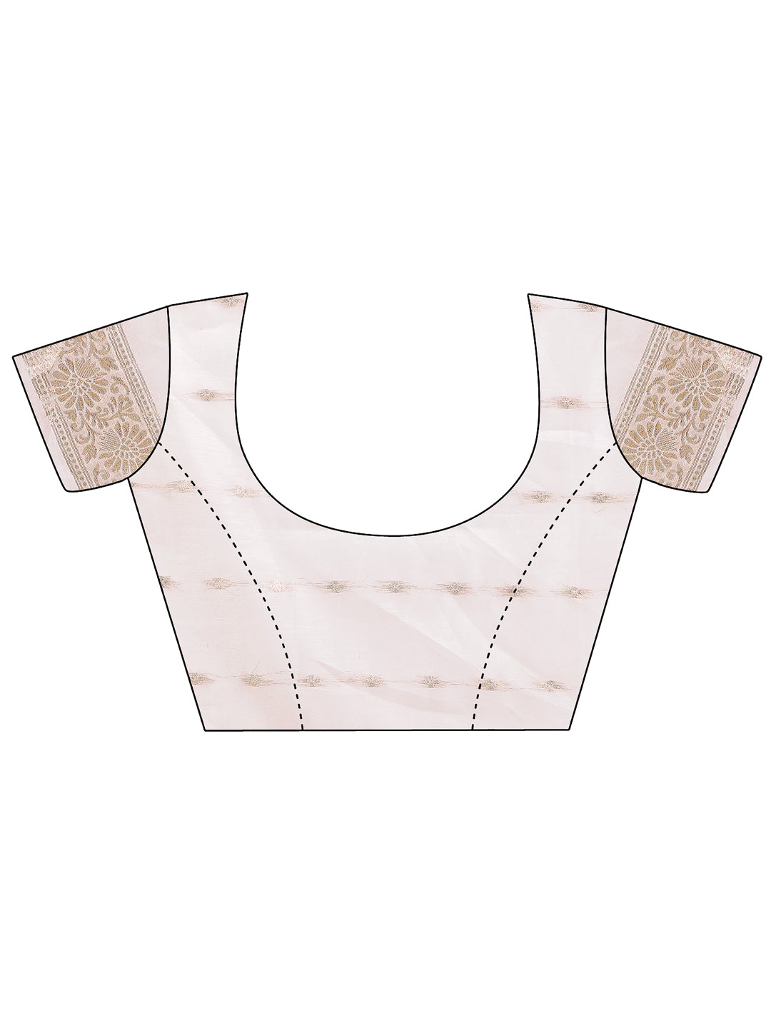 Astita Elegant Beige & Coral Linen Saree with Zari Border and Abstract Pattern – Premium Festive & Office Wear