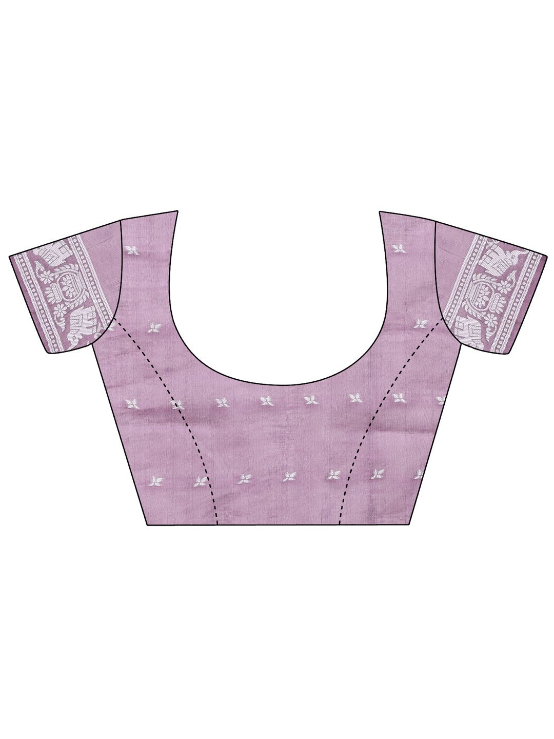 Graceful Purple Printed Saree – A Symphony of Culture and Feminine Charm