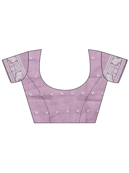 Graceful Purple Printed Saree – A Symphony of Culture and Feminine Charm