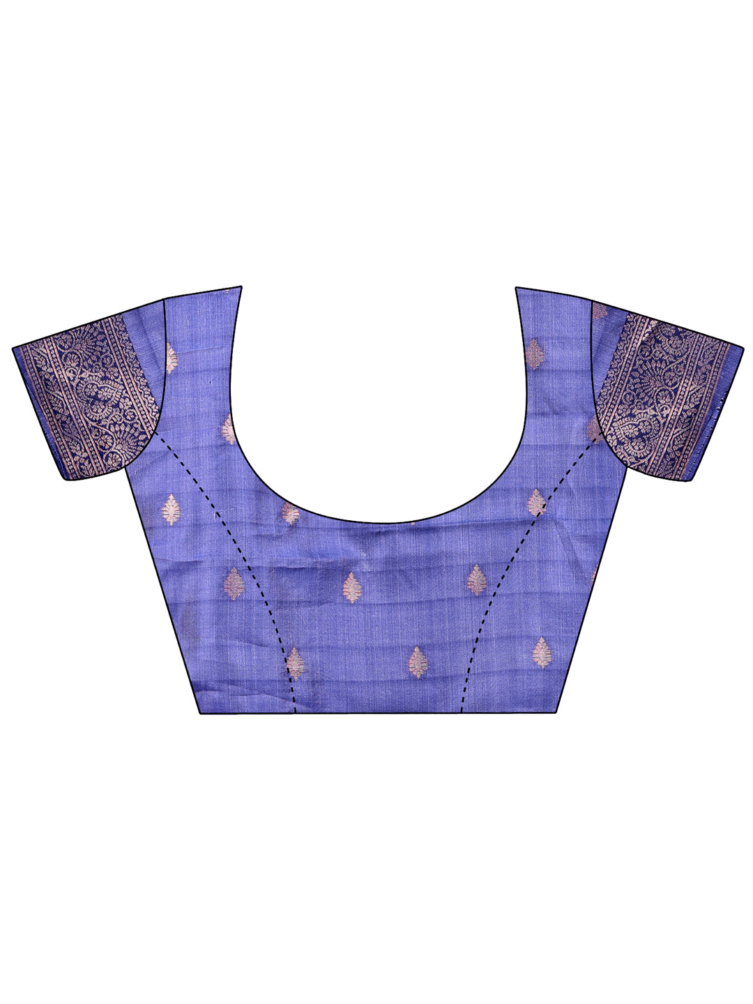 Astita Elegant Blue Linen Cotton Patola Saree – A Refreshing Harmony of Culture and Comfort