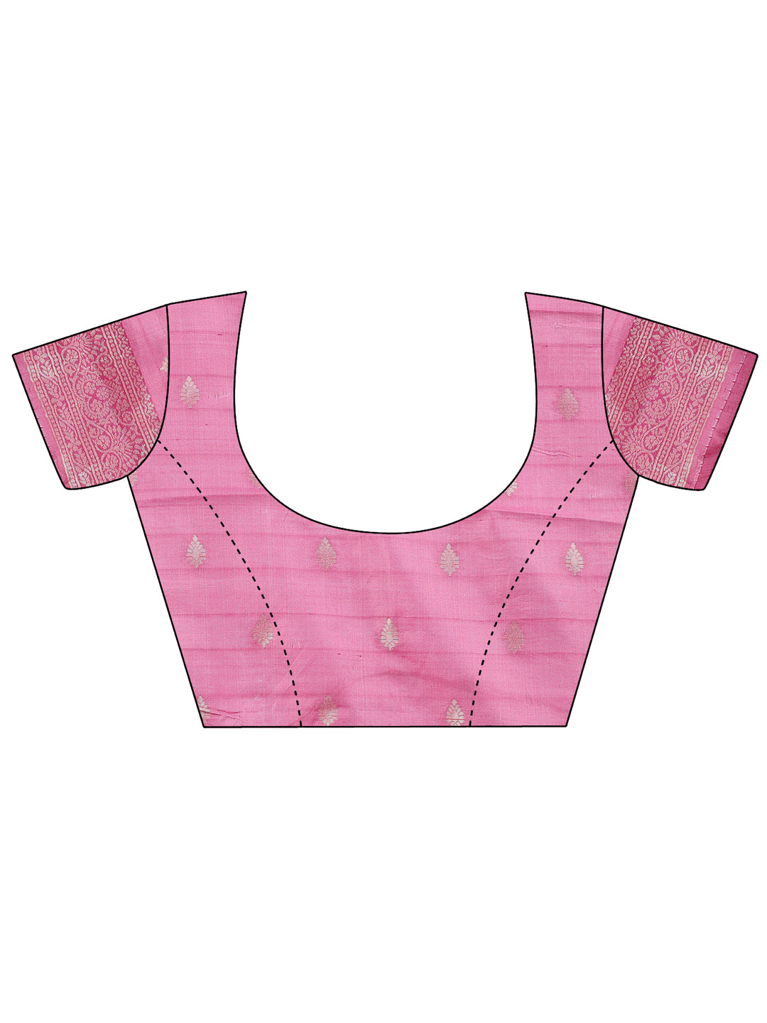 Astita Elegant Pink Linen Cotton Patola Saree – A Refreshing Harmony of Culture and Comfort