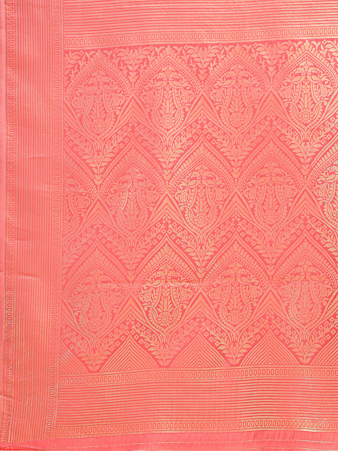 Astita Elegant Yellow and Red Silk Saree – Graceful Artistry with Contemporary Charm