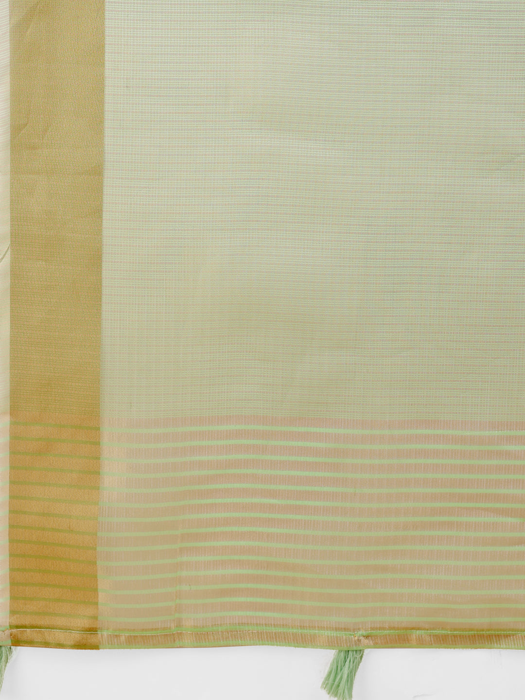 Astita Elegant Light Green Organza Saree with Zari Border | Lightweight Transparent Saree with Blouse Piece for Festive & Daily Wear