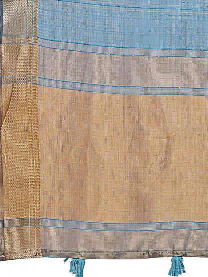 Wine Purple Organza Saree with Golden Border – Bold Elegance in Every Drape