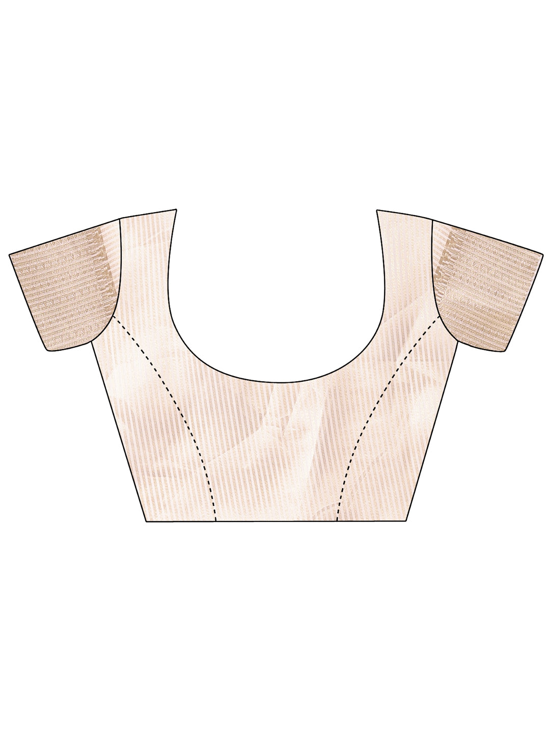 Astita Light Pink Gold Cotton Ready-to-Wear Saree – Simplicity Meets Effortless Grace